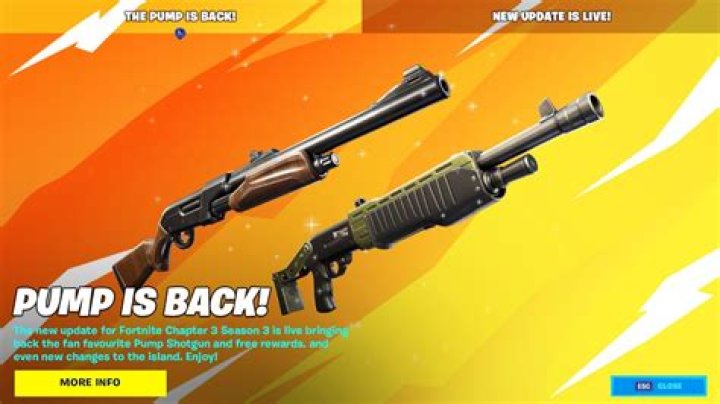 The 'double pump' is back in Fortnite - but there's a catch