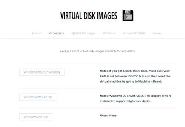 The 4 Best Sites to Download Virtual Disk Images for VirtualBox