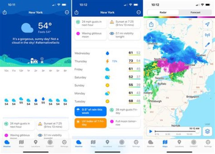 The 7 Best Weather Apps for iPhone