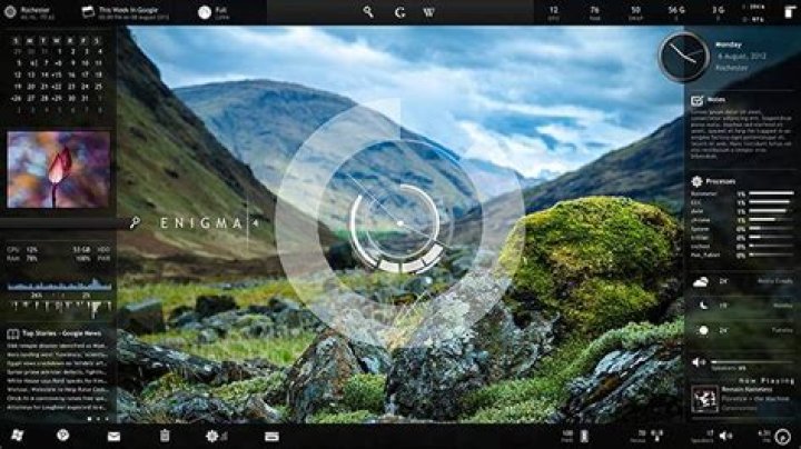 The Best Rainmeter Skins for a Minimalist Desktop