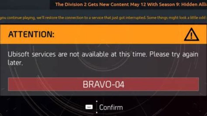 The Division 2 Bravo 04 Error: What is it and How Can it be Fixed?