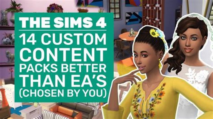 The Sims 4: Best Custom Content Packs You Should Download Right Now