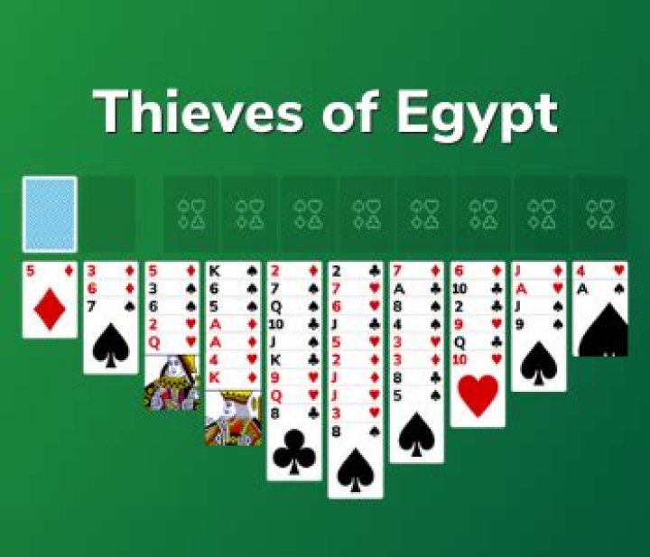 Thieves of Egypt - Play Online on SolitaireParadise.com