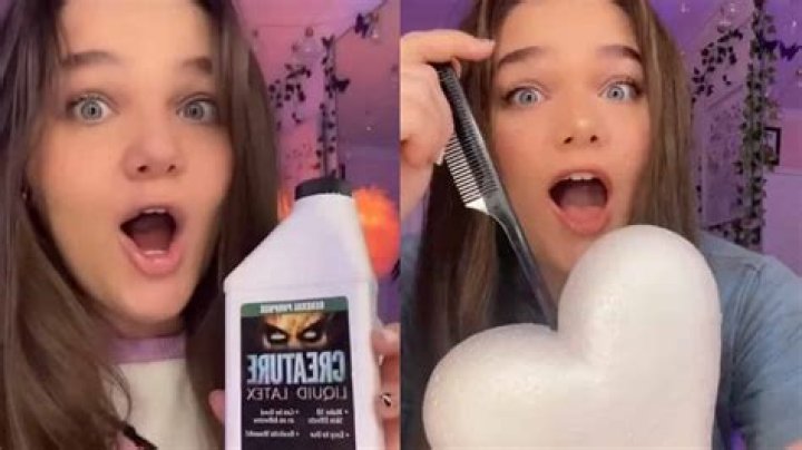 TikToker goes viral after accidentally making napalm instead of slime