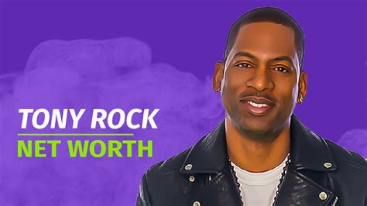 Tony Rock Net Worth 2024