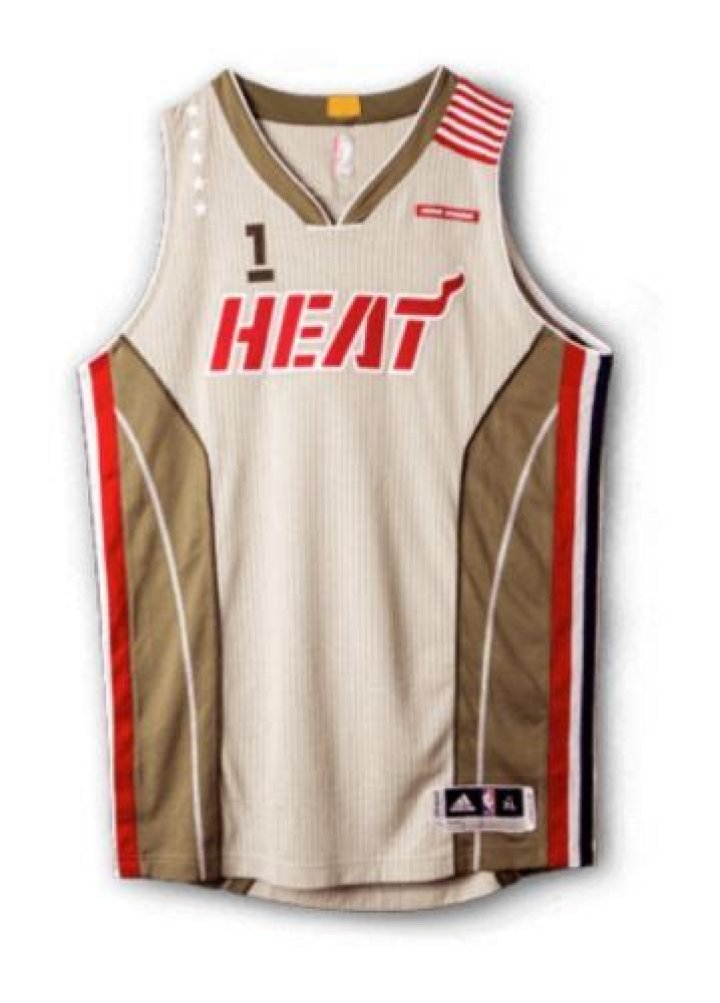 Top 10 Miami Heat jerseys over the last 10 years