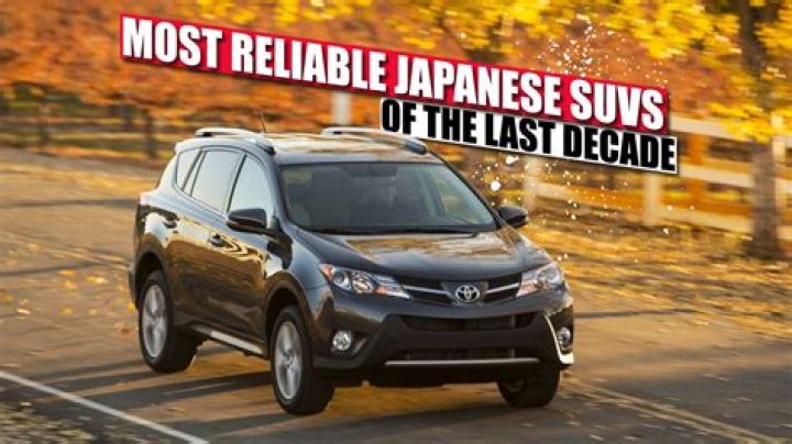 Top 10 Most Reliable Japanese SUVs To Buy In 2023 - 21Motoring