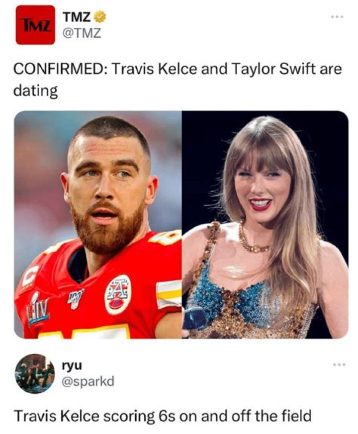 Top 5 Travis Kelce x Taylor Swift memes after pair's viral Sunday night appearance