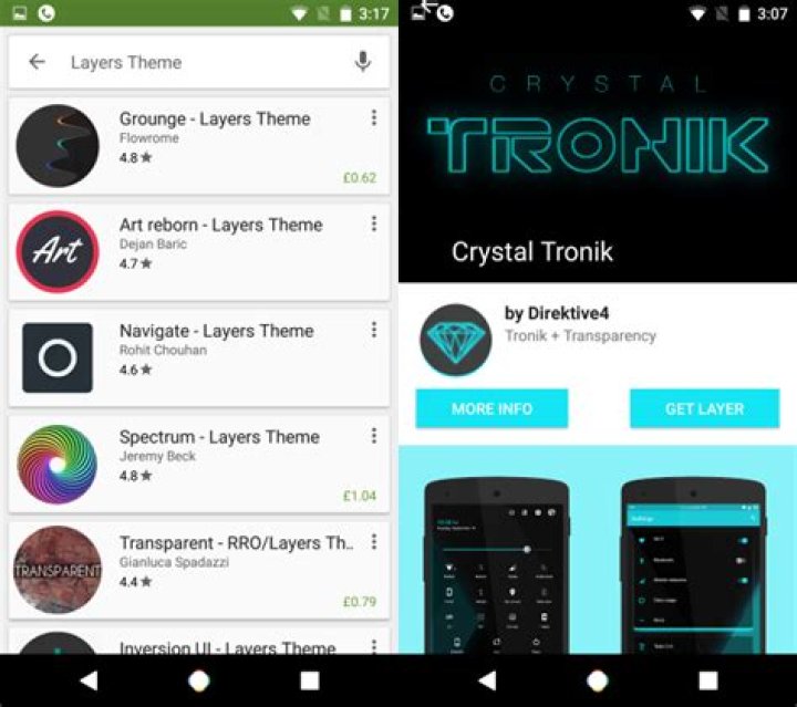 Try These RRO Layers Themes
