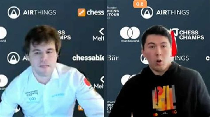 Twitch streamer Chessbrah stunned after beating Magnus Carlsen in misclick blunder