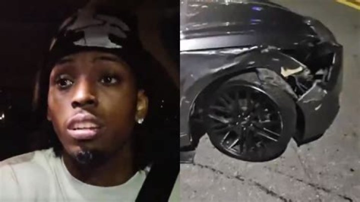 Twitch streamer shocked after insane car crash during IRL stream