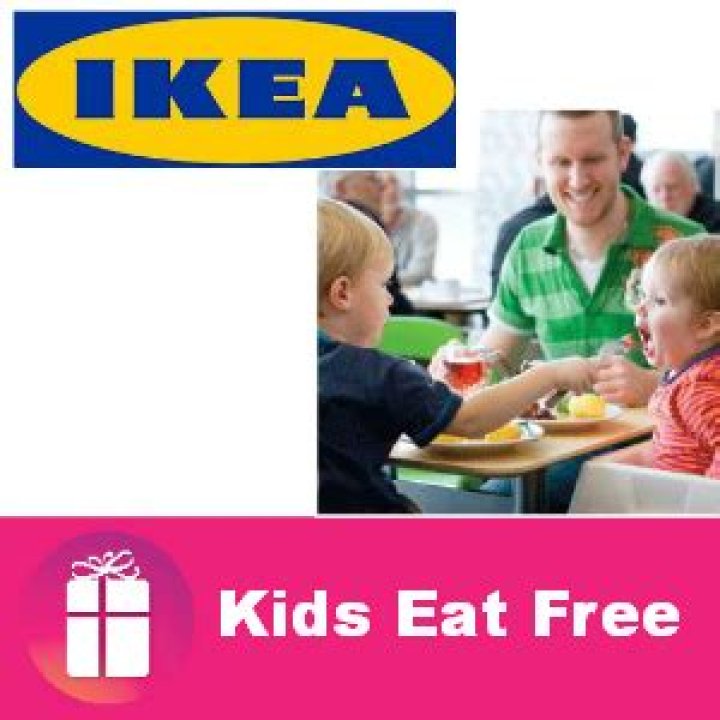 	Two kids eat free on Tuesdays at IKEA	