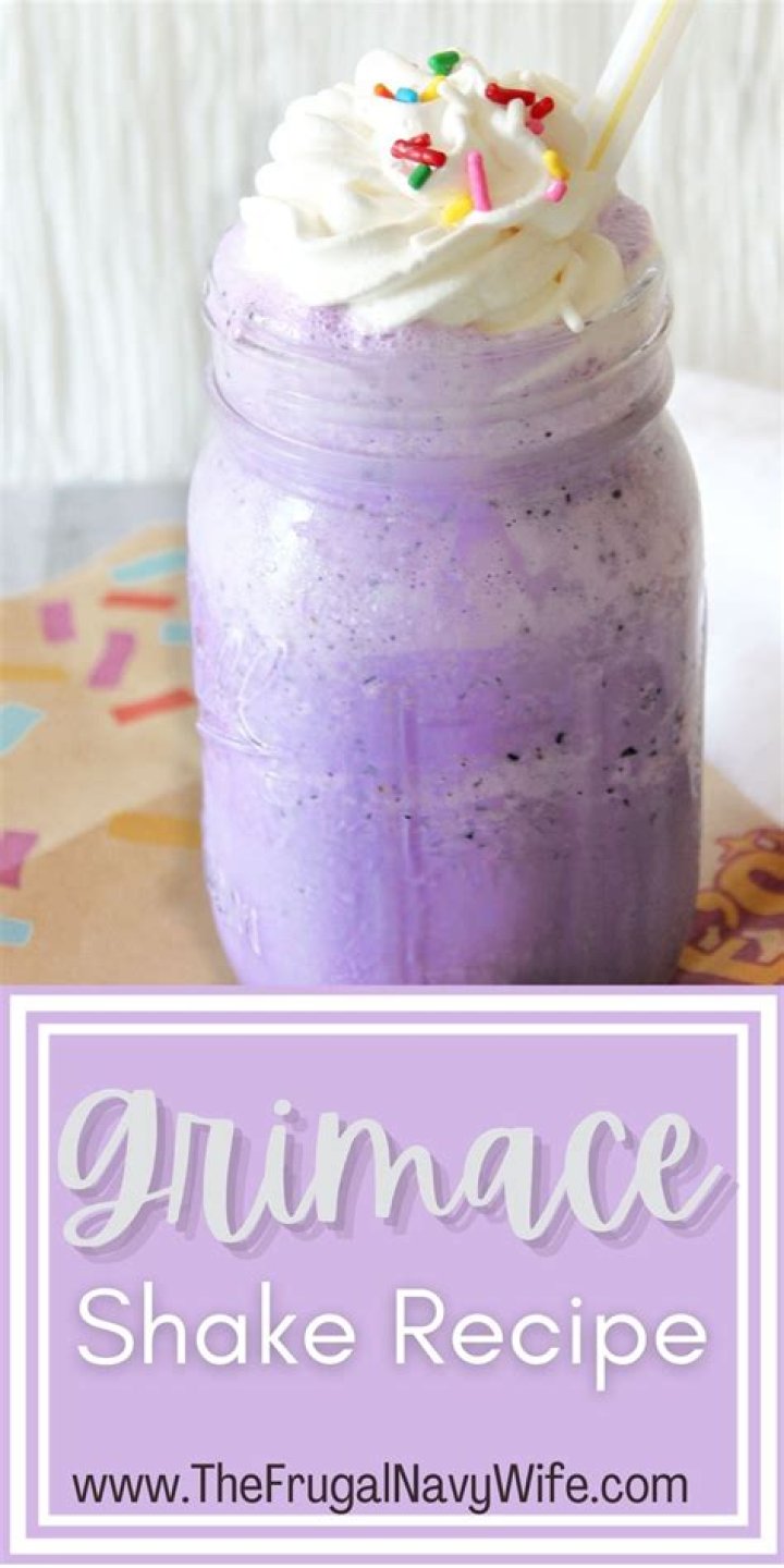 Uncover The Secrets: Grimace Shake Nutrition Info Decoded