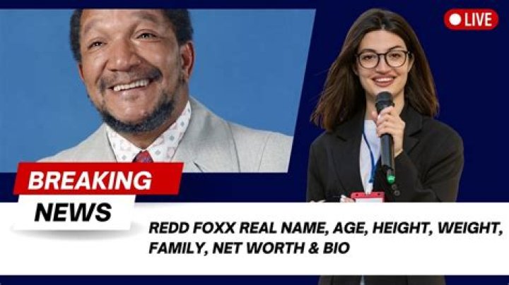 Unveiling The Icon: Redd Foxx's Real Name And Legacy