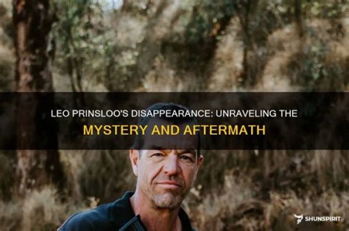Unveiling The Life And Achievements Of Leo Prinsloo