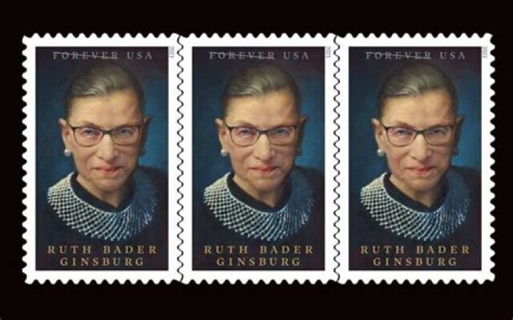 	USPS releases Ruth Bader Ginsburg stamp	