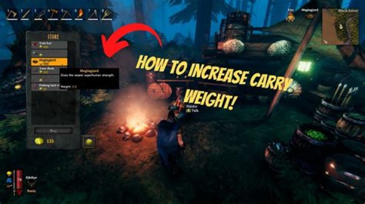 Valheim: How to Increase Carry Weight