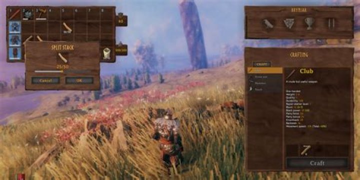 Valheim: How to Split Stacks