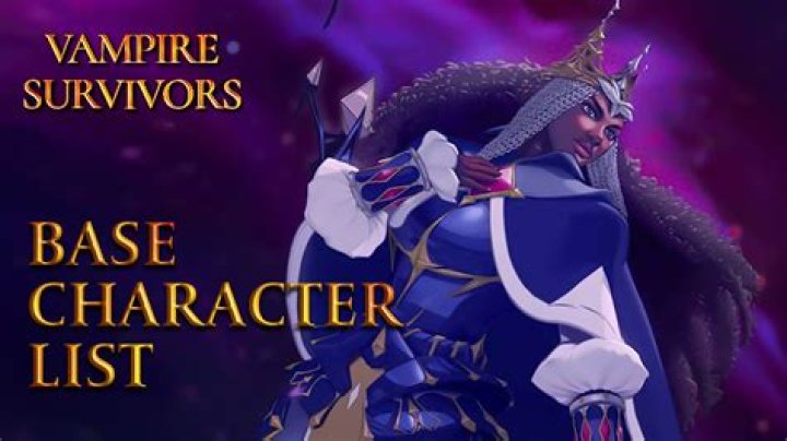 Vampire Survivors coffin characters unlock list
