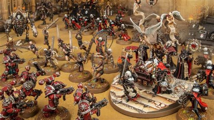 Warhammer 40,000 introduces five images of new Sisters of Battle minis