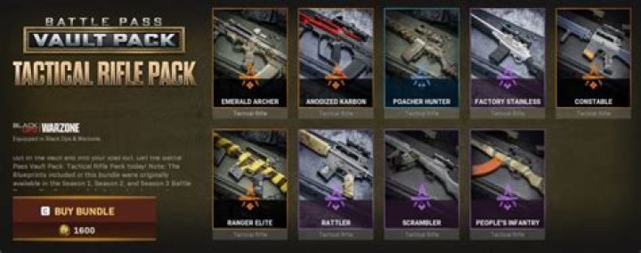 Warzone Battle Pass Vault Pack: Assault Rifle Pack Guide