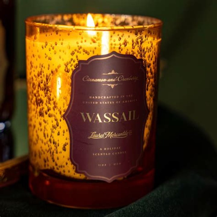 Wassail Candle
– Laurel Mercantile