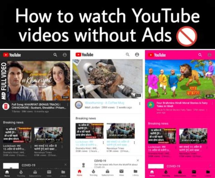 Watch YouTube Videos Without Ads & Other Clutter