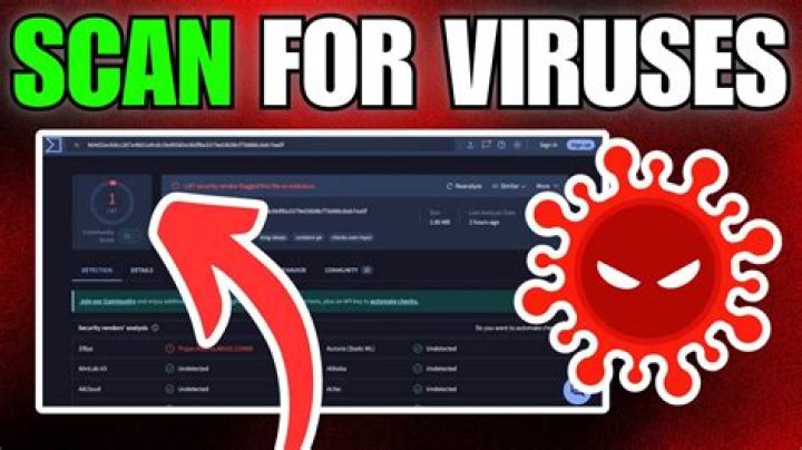 Web virus scanner to scan files you upload