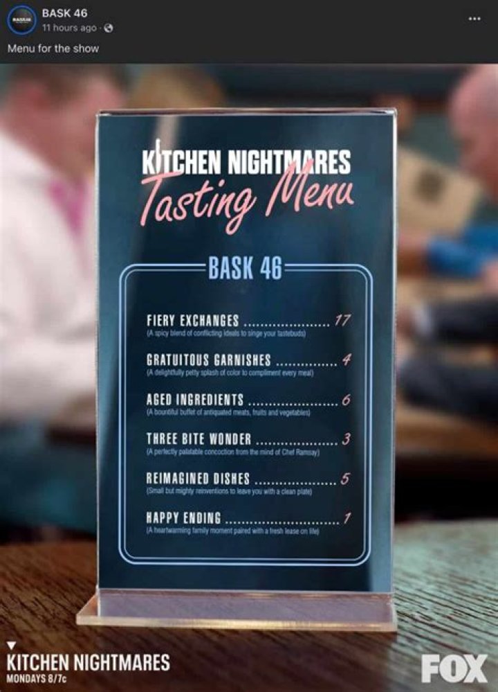 What happened to Bask 46 after Kitchen Nightmares: Open or closed?