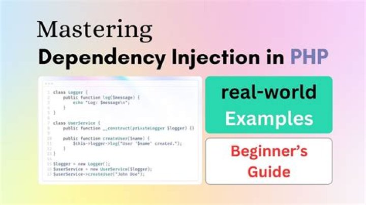 What Is Dependency Injection in PHP, and How to Use It