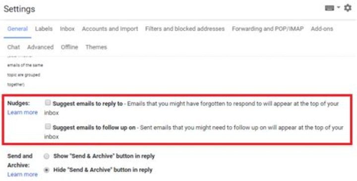 What Is Nudge in Gmail? And How to Turn It On and Off