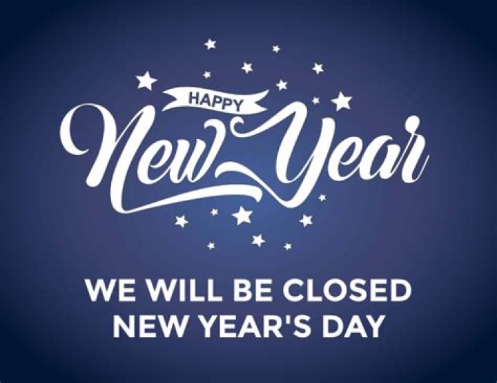 What’s open and closed on New Year’s Day 2024