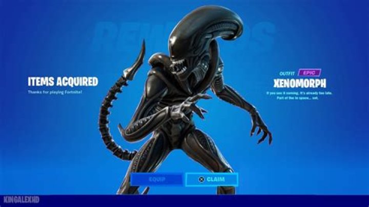 Where is the Xenomorph in Fortnite?