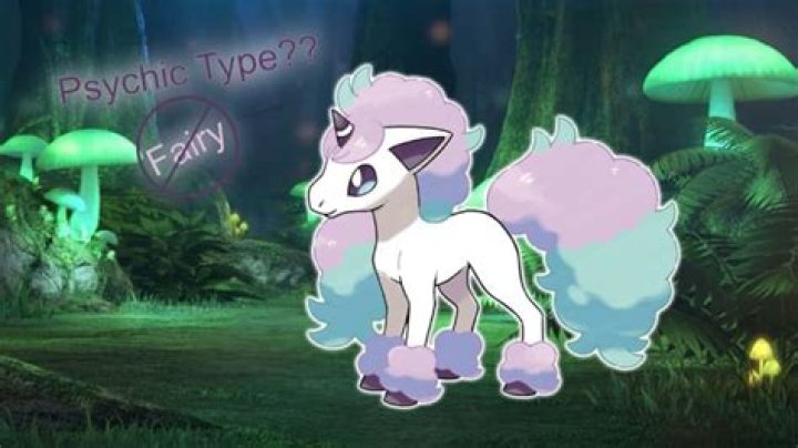 Why is Galarian Ponyta Psychic and Not Fairy Type?