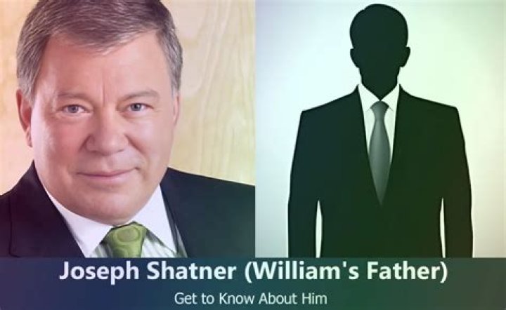 William Shatner Parents: Joseph Shatner, Anne Garmaise