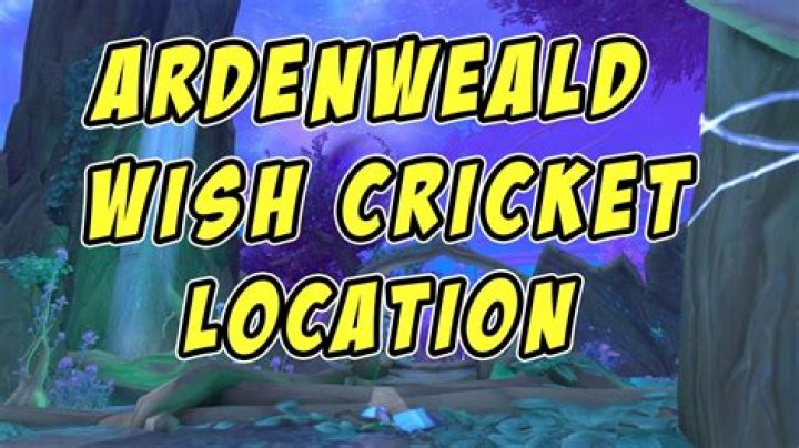 Wish Cricket Shadowlands Location