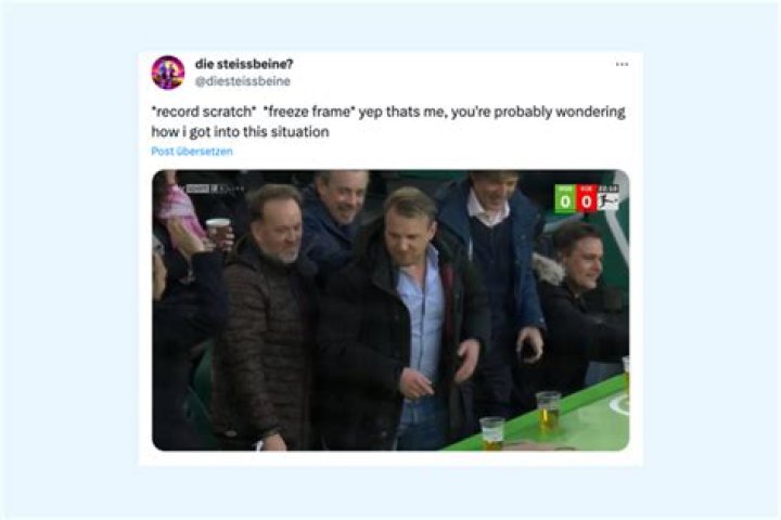 „Yep thats me, you're probably wondering how I got into… – 11FREUNDE