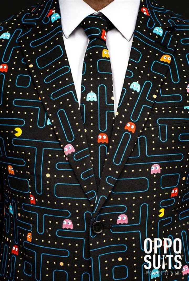 You can now own a three-piece Pac-Man suit